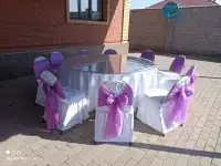 Прокат Аренда Столы Стулья Пуфики Посуда Оформление Цветы Шары и пр., фотография 7