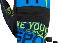Перчатки reusch 18-19 ravenclaw touch-tec black/brilliant blue