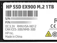 Ssd накопитель hp ex900 1 tb pci-e 3.0 x4 5xm46aa