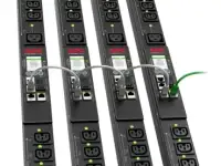 СТОЕЧНЫЙ БЛОК РАСПРЕДЕЛЕНИЯ ЭЛЕКТРОПИТАНИЯ, КОММУТИРУЕМЫЙ С МОНИТОРИНГОМ, СЕРИЯ 9K, 0U, 32А, 230В, 21 C13 И 3 C19 AP