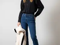 Джинсы прямые vassa&co