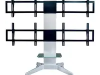 Подставка для телевизора arm media pt-stand-16 серебристый 26"-55" макс.120кг напольный фи