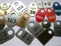 Изготовление номерков от 100 тенге