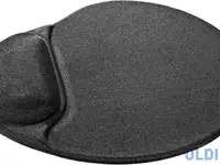 Коврик для  мыши defender гелевый easy work (серая лайкра) нескользящ.основа,260х225х5мм