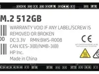 Ssd накопитель hp s750 512 gb sata-iii