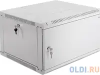 Шкаф настенный разборный 6u цмо шрн-э-6.650.1 600х650mm дверь металл