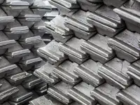 Силумин: чушка; фланец