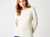 Женский свитер lacoste из шерсти и кашемира