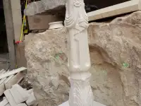 Изготавливаем детали любые  из камня. Каменная резьба по мрамору, граниту, травертину. 20 лет опыта, фотография 4