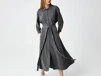 Платье lacoste с поясом на пуговицах