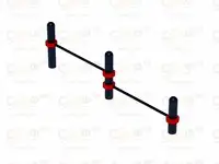 Воркаут  06 (89) | перекладины для отжимания двойные