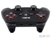 Геймпад беспроводной sven gc-2040 (11 кл. 2 мини-джойстика, d-pad, soft touch,