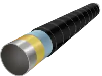 Антикоррозийная изоляция ВУС Основа: экструдированный полиэтилен, Тип: двухслойное; трехслойное