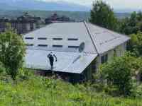 Окраска крыши, фотография 4