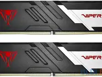 Память ddr 5 dimm 32gb (16gbx2) 6800mhz, patriot viper venom black