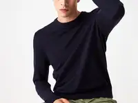 Мусжкой шерстяной свитер lacoste