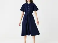 Женское платье lacoste с поясом