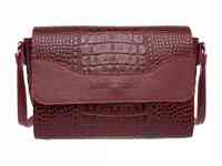 Женская сумка kidney burgundy