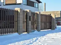 Установка заборного ограждения, фотография 4