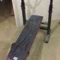 Многофункциональная складная скамья для штанги и гантелей брусья, фотография 4
