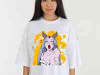 футболка с аниме принтом, фотография 2