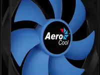 Вентилятор aerocool force 12 pwm blue, 120x120x25мм, 500-1500 об./мин., разъем pwm