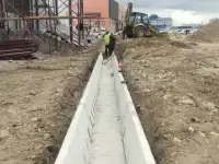 Монтаж бордюров, лотков, асфальтирование, парковки, благоустройство, фотография 4