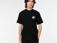 Мужская футболка lacoste из плотного хлопка