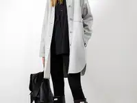 Рубашка из фланели на трикотажной подкладке vassa&co