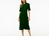 Женское платье lacoste на пуговицах