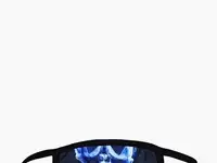 Маска для лица защитная красная жара