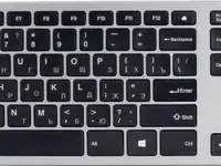 Клавиатура gembird kbw-3 black/silver радио