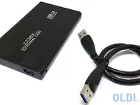 Переходники ssd external case usb3.0 - 2,5" sata6g hdd/ssd (hu307b), espada