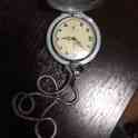 Карманные часы советские антиквар, молния, фотография 4