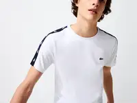 Мужская футболка lacoste с круглым вырезом