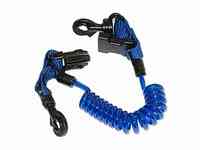 Спираль aqualung с защелкой и двумя пластиковыми карабинами