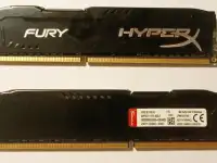 Комплект модулей памяти ОЗУ FURY HyperX 2x8GB DDR3 1866MHz для ПК