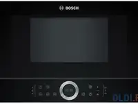 Встраиваемая микроволновая печь bosch bfl634gb1 900 вт чёрный