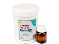 Литьевой силикон для форм 10-ка и 30-ка ОЛОВО и ПЛАТИНА фасовка 5кг и 10кг, фотография 2