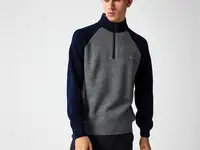 Мужской свитер lacoste на молнии