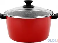 Кастрюля vitrinor cerise pierre 24 24 см 5.5 л сталь