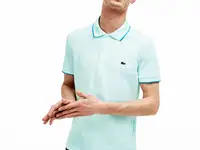 Мужское поло lacoste caviar piqu? regular fit