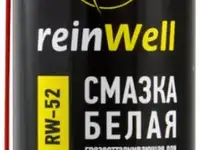 3258 reinwell грязеотталк.белая смазка д/замков и петель с ptfe rw-52 (0,5л)
