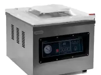 Вакуумный упаковочный аппарат DZ-4002F упаковочный	 Модель: DZ-4002F Вес: 65кг Номинальное напряжение: 220В Мощность