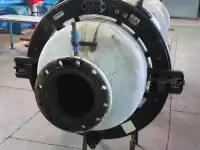 Станок D.L.Ricci HD30 для резания и скашивания кромки на трубопроводе