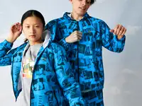 Куртка lacoste l!ve x polaroid unisex на молнии