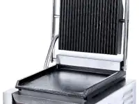 Прижимной гриль Airhot CG-FG предназначен для жарки мяса, птицы, рыбы, овощей, а также для приготовления стейков, гамбур