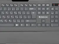 Клавиатура + мышь defender berkeley c-925 , b (черн) кл:104+12 м:6кн,