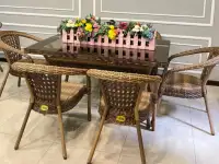 Элегантные столы и стулья из ротанга  идеальное сочетание стиля и комфорта!, фотография 8