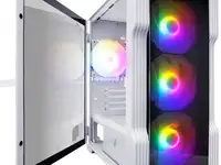 Корпус microatx 1stplayer trilobite t3-g без бп белый